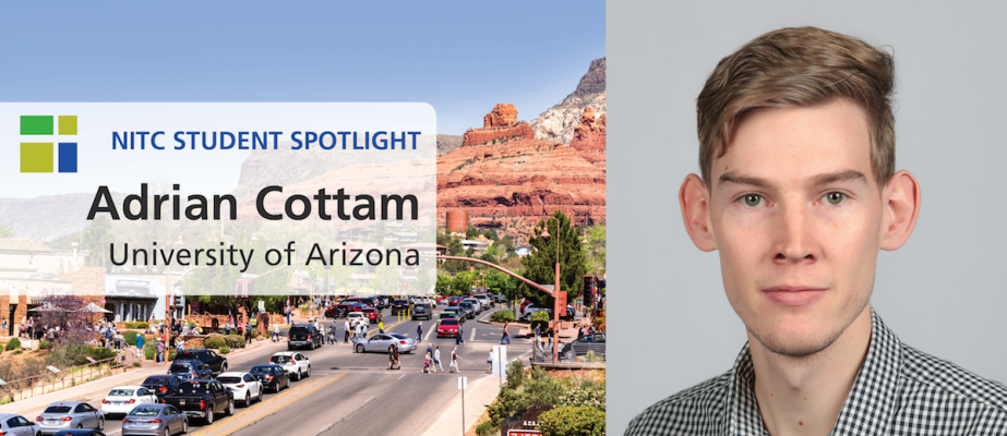 NITC Student Spotlight: Adrian Cottam of University of Arizona