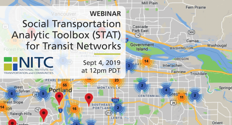 Social Transportation Analytic Toolbox (STAT) for Transit Networks