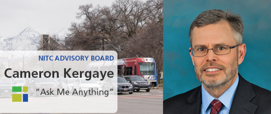 Cameron Kergaye of the Utah Department of Transportation